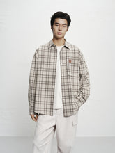 Men's Relaxed Plaid Long-Sleeve Shirt
